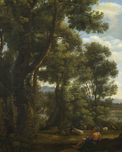 Landscape with Goatherd Claude Lorrain